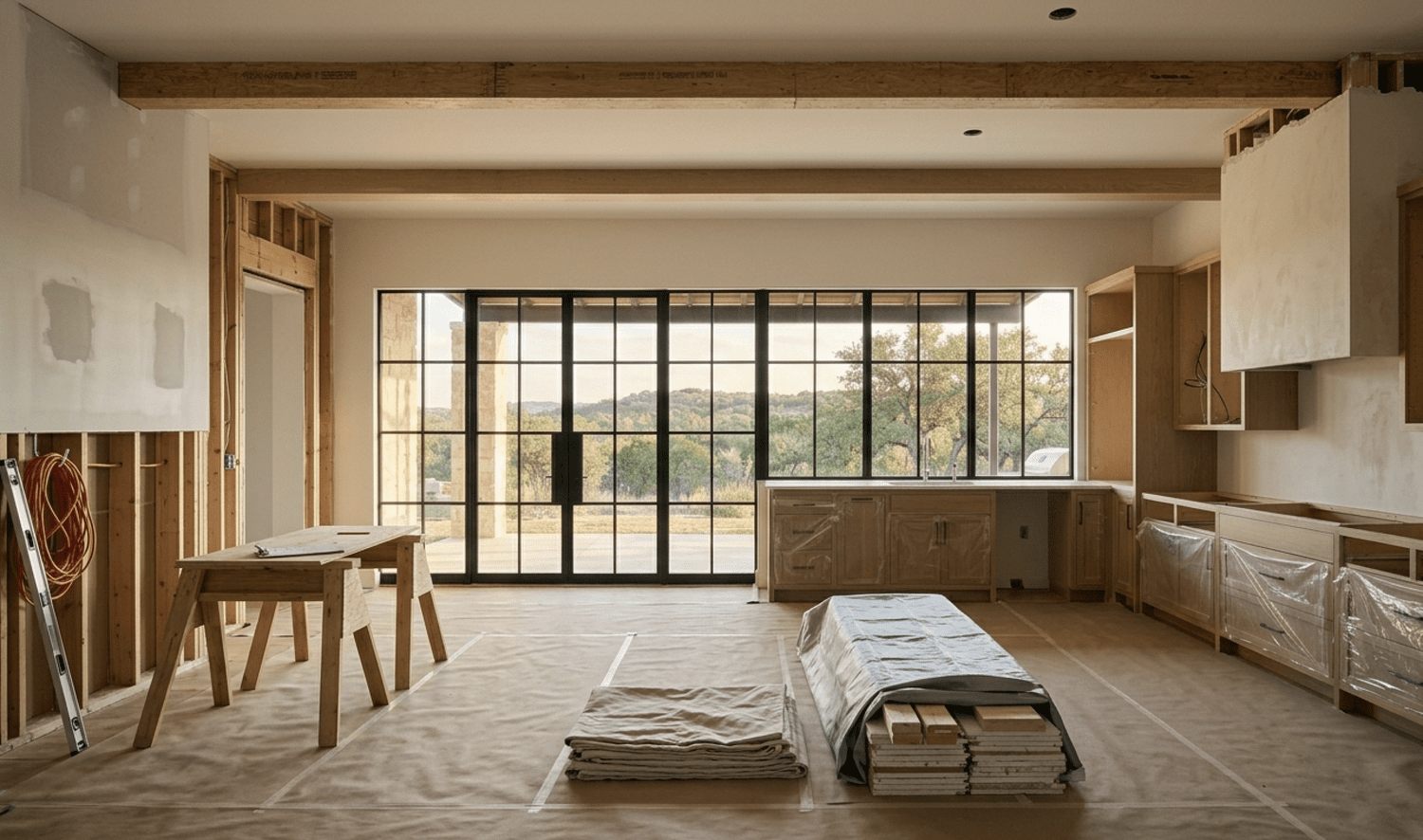 Detailed planning and pre-construction work for a Texas Hill Country remodel